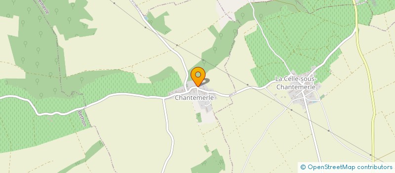 localisation de l'entreprise MADAME JULIETTE PASQUET  CHANTEMERLE