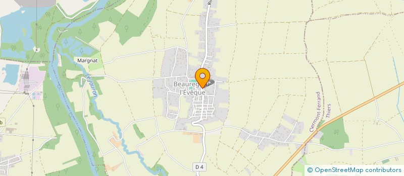 localisation de l'entreprise MADAME JULIETTE PAULOV  BEAUREGARD-L'EVEQUE