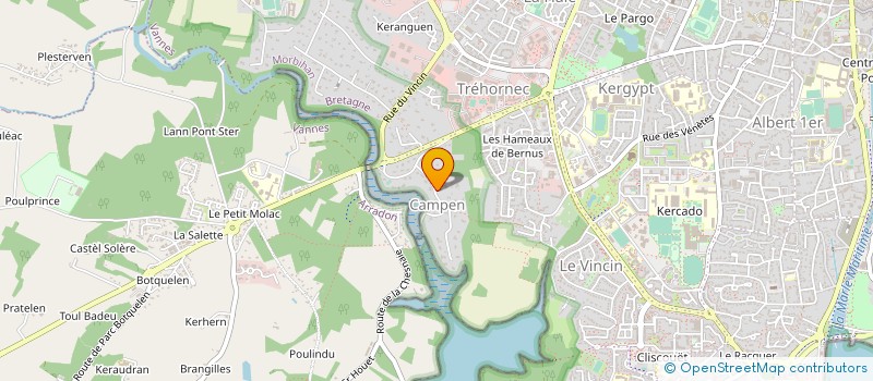 localisation de l'entreprise MADAME JULIETTE PAVY à VANNES