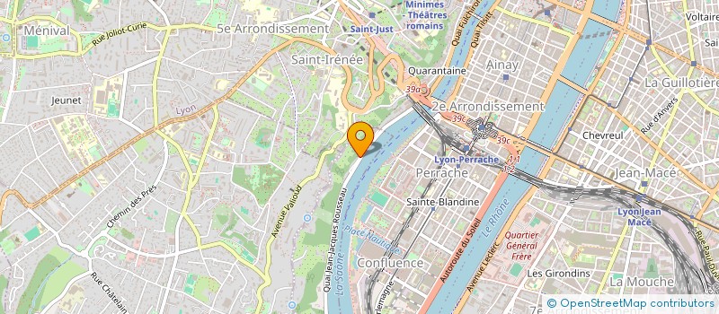 localisation de l'entreprise MADAME JULIETTE PERETTI  LA MULATIERE