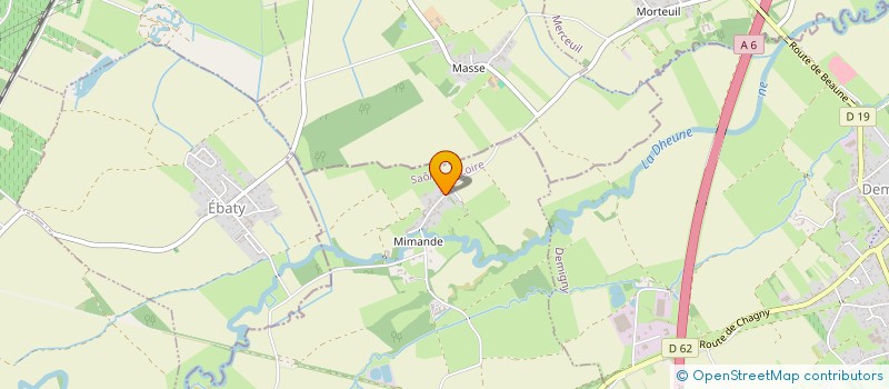 localisation de l'entreprise MADAME JULIETTE PERNEY  CHAUDENAY