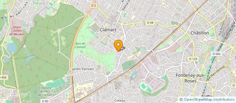 localisation de l'entreprise MADAME JULIETTE PESTRE à CLAMART