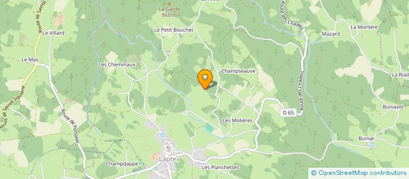 localisation de l'entreprise MADAME JULIETTE PEYRACHE à BESSAMOREL