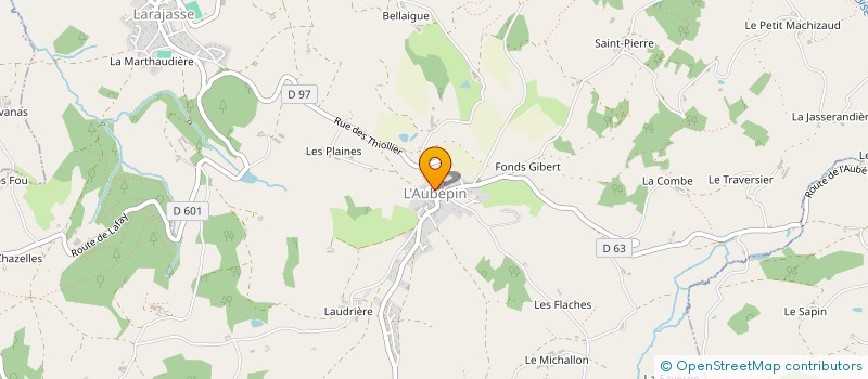 localisation de l'entreprise MADAME JULIETTE PIAZZA à LARAJASSE