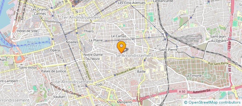 localisation de l'entreprise MADAME JULIETTE PIC à MARSEILLE