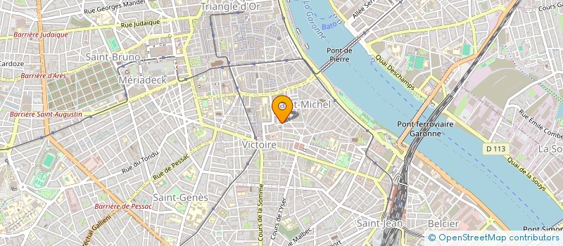 localisation de l'entreprise MADAME JULIETTE PIERRA  BORDEAUX