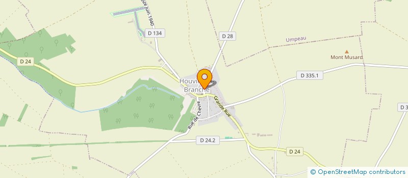 localisation de l'entreprise MADAME JULIETTE PINCELOUP à HOUVILLE-LA-BRANCHE