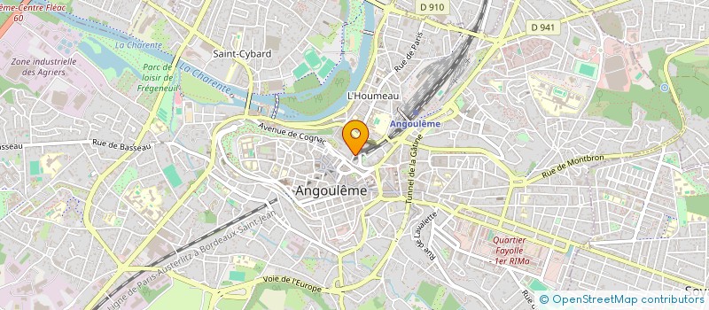 localisation de l'entreprise MADAME JULIETTE PLANCHON à ANGOULEME