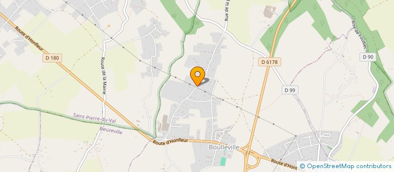 localisation de l'entreprise MADAME JULIETTE PLATEL  BOULLEVILLE