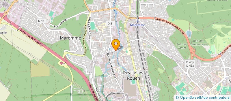 localisation de l'entreprise MADAME JULIETTE PUPIN  MAROMME