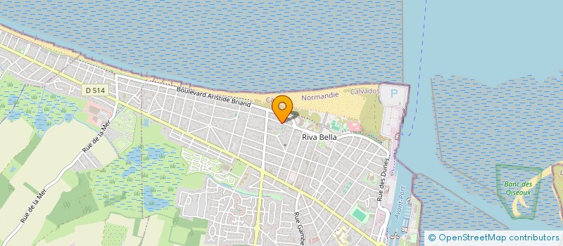 localisation de l'entreprise MADAME JULIETTE QUESNOT  OUISTREHAM