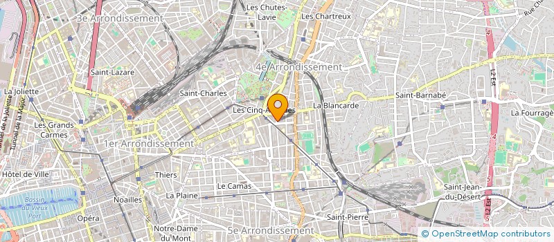 localisation de l'entreprise MADAME JULIETTE RAKOTOARIVELO à MARSEILLE