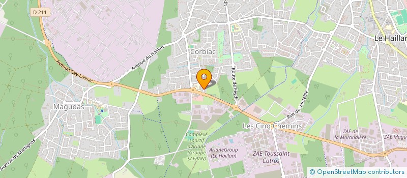 localisation de l'entreprise MADAME JULIETTE RASSCHAERT  SAINT-LOUIS-DE-MONTFERRAND