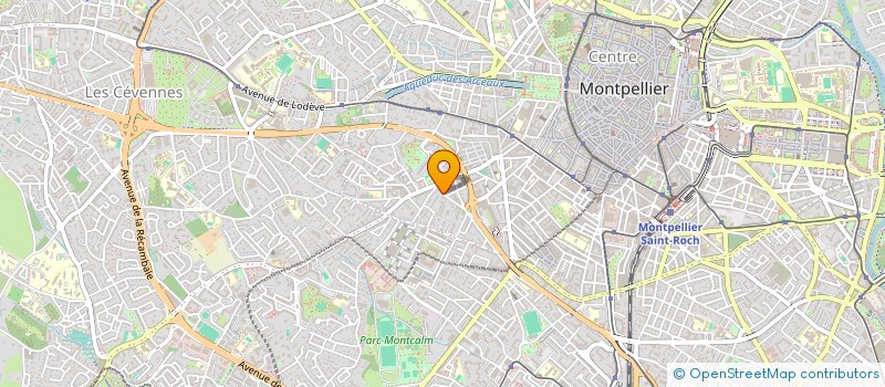 localisation de l'entreprise MADAME JULIETTE REGNARD à MONTPELLIER