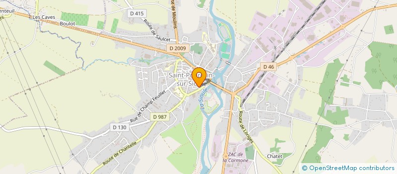 localisation de l'entreprise MADAME JULIETTE RENAUDIE à SAINT-POURCAIN-SUR-SIOULE