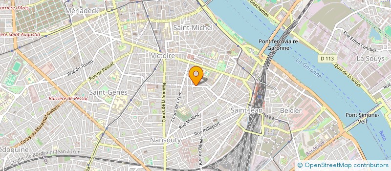 localisation de l'entreprise MADAME JULIETTE REQUIN à BORDEAUX