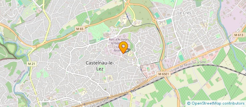 localisation de l'entreprise MADAME JULIETTE RIBAS à CASTELNAU-LE-LEZ