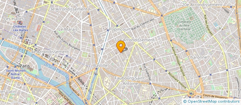 localisation de l'entreprise MADAME JULIETTE RICOU  PARIS