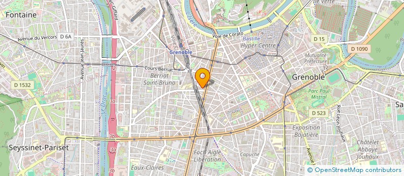 localisation de l'entreprise MADAME JULIETTE ROBICHON à GRENOBLE