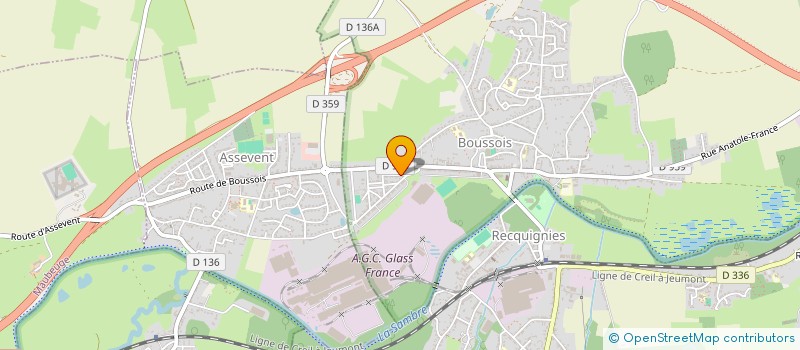 localisation de l'entreprise MADAME JULIETTE ROBIQUET  BOUSSOIS