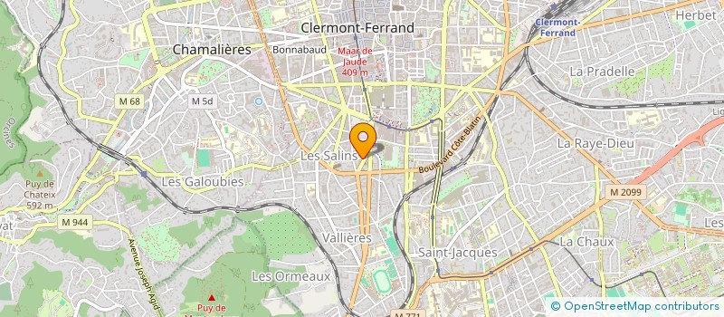 localisation de l'entreprise MADAME JULIETTE ROCA  CLERMONT-FERRAND