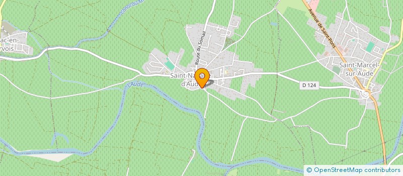 localisation de l'entreprise MADAME JULIETTE ROGER  SAINT-NAZAIRE-D'AUDE