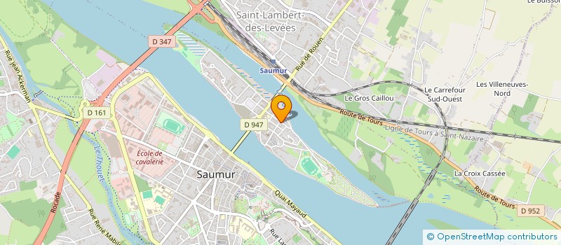 localisation de l'entreprise MADAME JULIETTE ROULY  SAUMUR