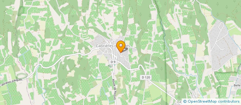 localisation de l'entreprise MADAME JULIETTE ROURE  CABRIERES-D'AIGUES