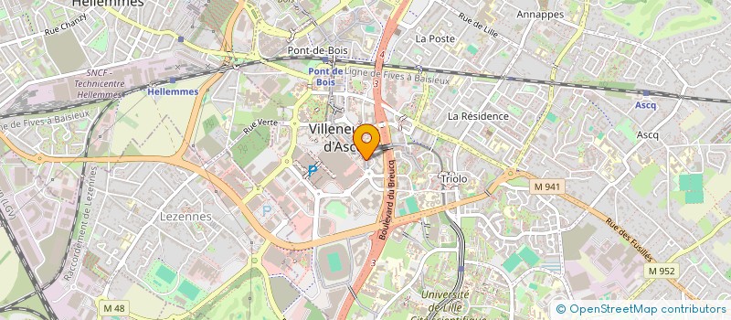 localisation de l'entreprise MADAME JULIETTE SADFI à VILLENEUVE-D'ASCQ