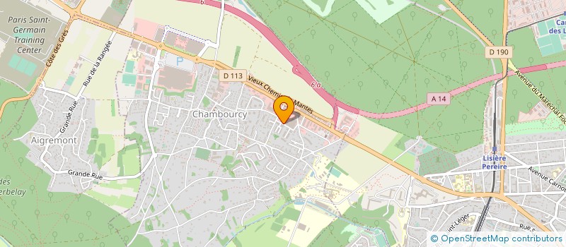 localisation de l'entreprise MADAME JULIETTE SAGON  CHAMBOURCY