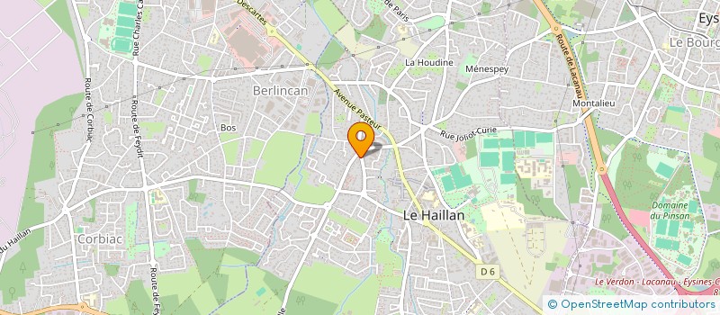 localisation de l'entreprise MADAME JULIETTE SAINT CLAIR  LE HAILLAN