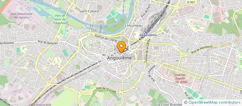 localisation de l'entreprise MADAME JULIETTE SAUVAGE à ANGOULEME