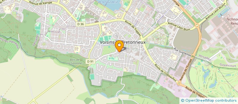 localisation de l'entreprise MADAME JULIETTE SCLIA-BALACEANO  VOISINS-LE-BRETONNEUX