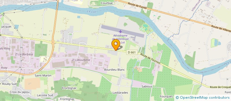 localisation de l'entreprise MADAME JULIETTE SERRES  VILLENEUVE-SUR-LOT