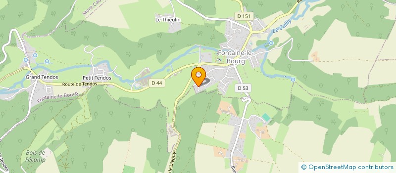 localisation de l'entreprise MADAME JULIETTE SIMON  FONTAINE-LE-BOURG