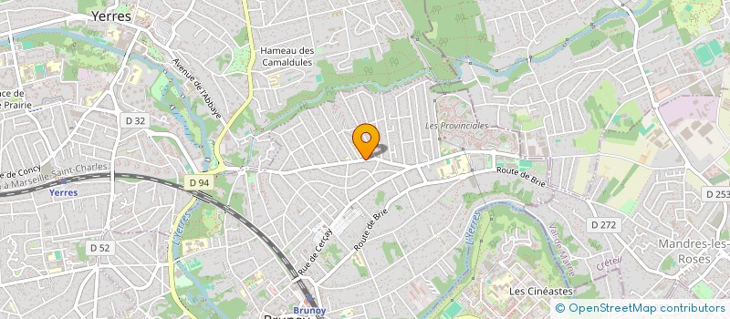 localisation de l'entreprise MADAME JULIETTE SIMON  BRUNOY