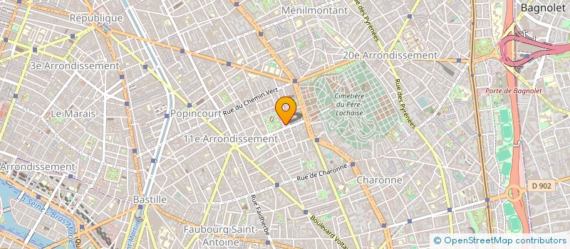 localisation de l'entreprise MADAME JULIETTE SIMONIN  PARIS