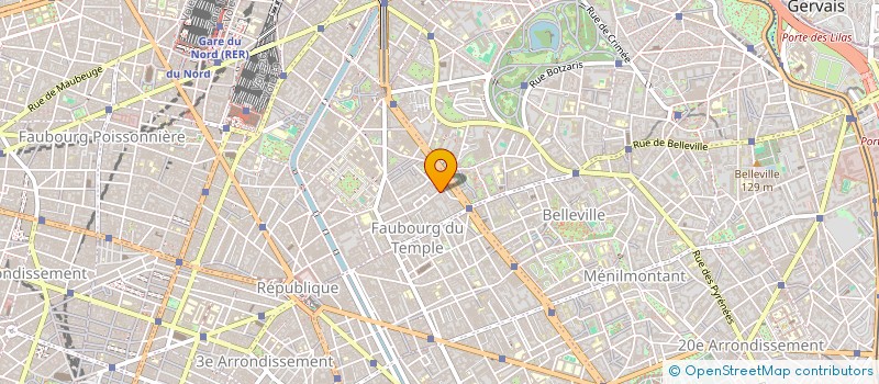 localisation de l'entreprise MADAME JULIETTE SOUCARRE  PARIS