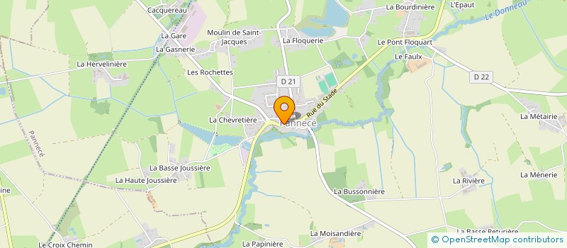 localisation de l'entreprise MADAME JULIETTE SOYEZ à PANNECE