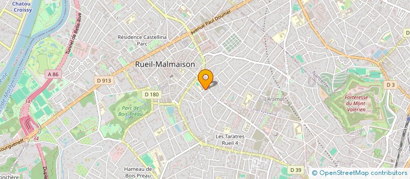 localisation de l'entreprise MADAME JULIETTE SUCHET à RUEIL-MALMAISON
