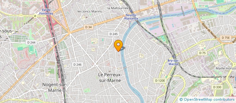 localisation de l'entreprise MADAME JULIETTE TAKTOUK à LE PERREUX-SUR-MARNE