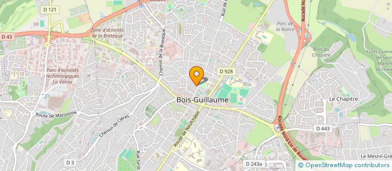 localisation de l'entreprise MADAME JULIETTE TAMARELLE à BOIS-GUILLAUME
