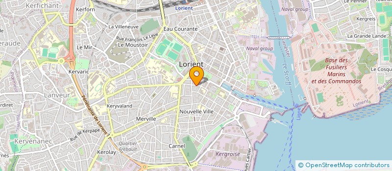 localisation de l'entreprise MADAME JULIETTE TANNEAU à LORIENT