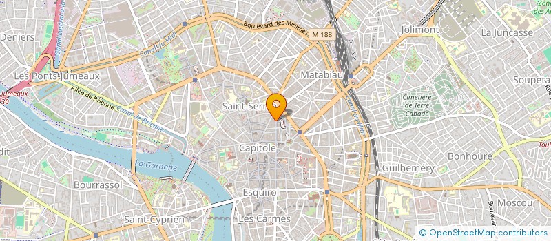 localisation de l'entreprise MADAME JULIETTE TEYLETCHE à TOULOUSE