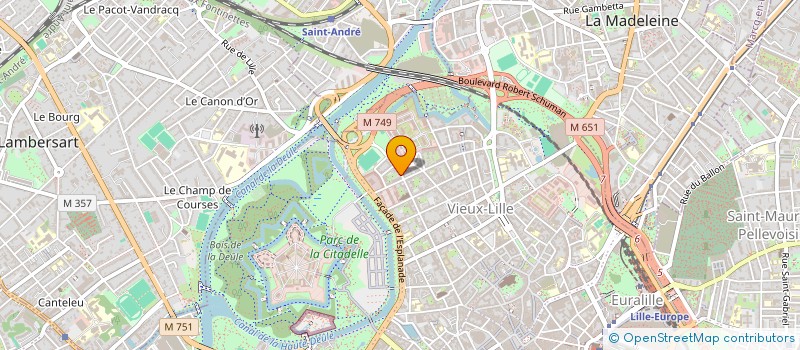 localisation de l'entreprise MADAME JULIETTE THERMY à LILLE