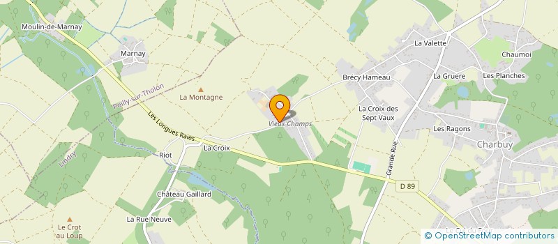 localisation de l'entreprise MADAME JULIETTE TILMONT  CHARBUY