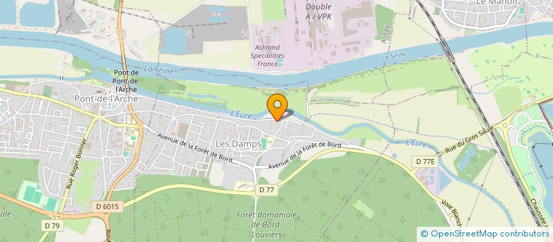 localisation de l'entreprise MADAME JULIETTE TONG  LES DAMPS