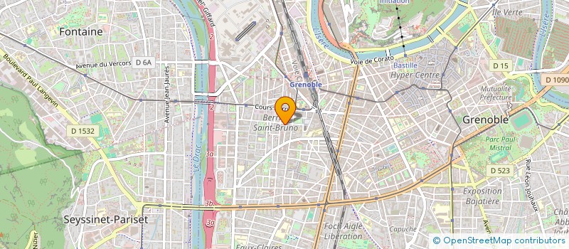 localisation de l'entreprise MADAME JULIETTE TOURNEBOEUF-DUMONT à GRENOBLE