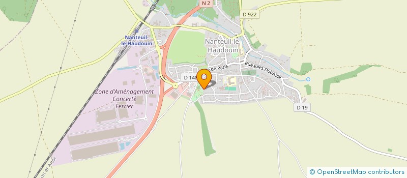 localisation de l'entreprise MADAME JULIETTE TRUJILLO BARANI  NANTEUIL-LE-HAUDOUIN