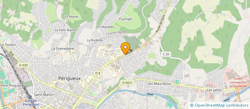 localisation de l'entreprise MADAME JULIETTE VAISSE  SANILHAC